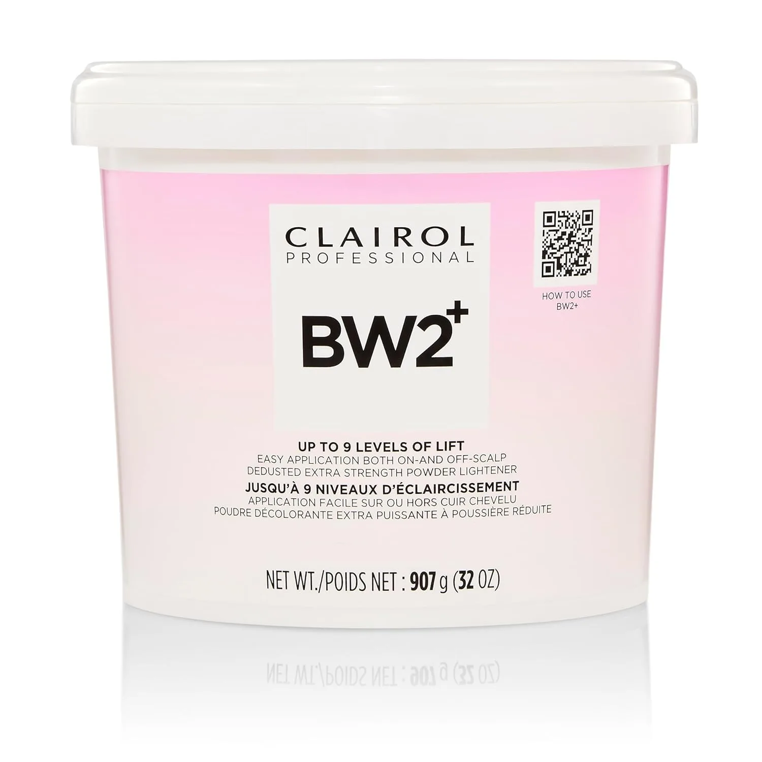 Осветляющая пудра Clairol Professional BW2+ Extra Strength, осветляет волосы до 9 уровней при мелировании и осветлении. 907.20 г (1 шт.)