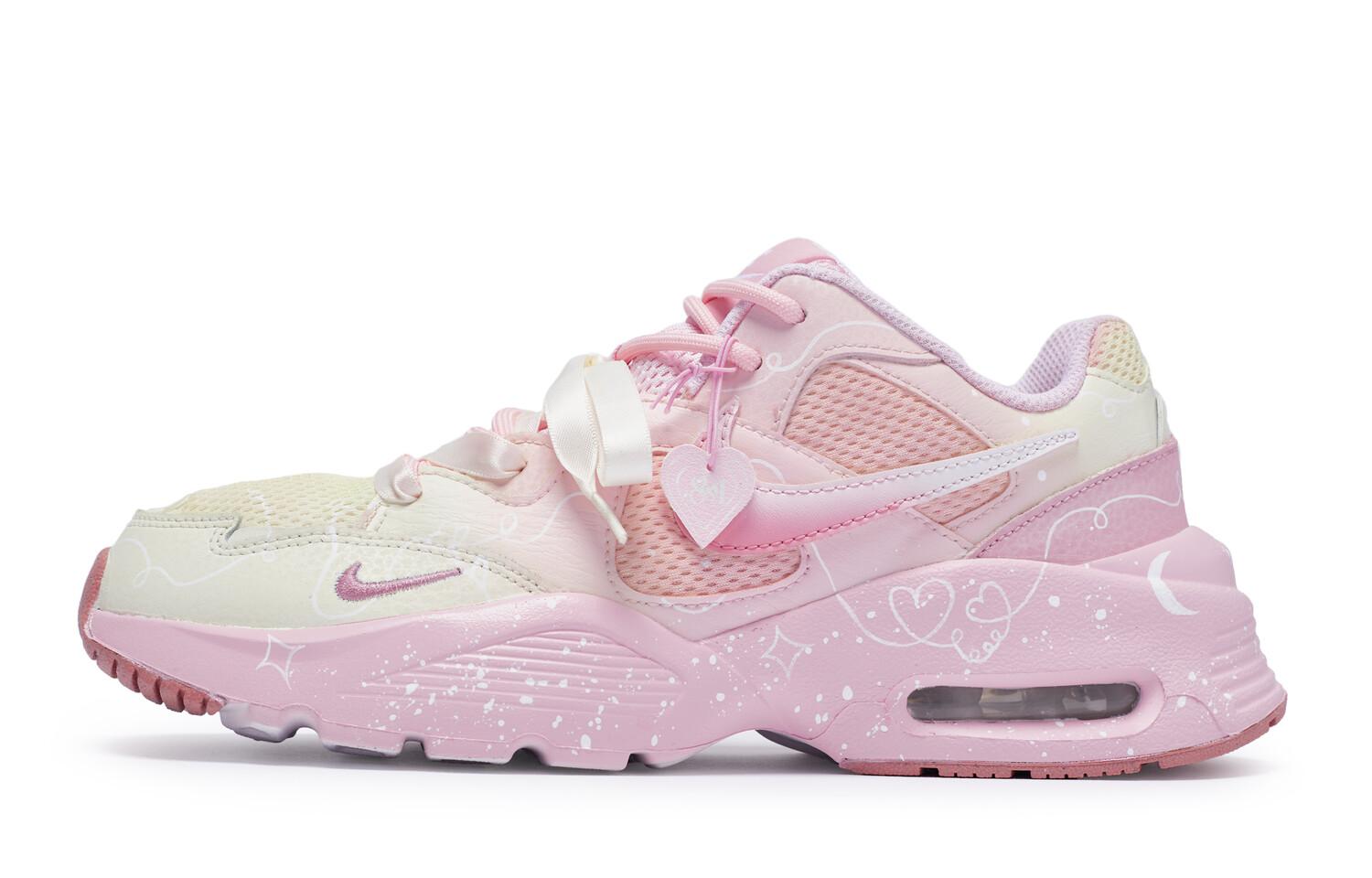 Кроссовки Air Max Fusion женские с низким верхом, заварной крем Nike