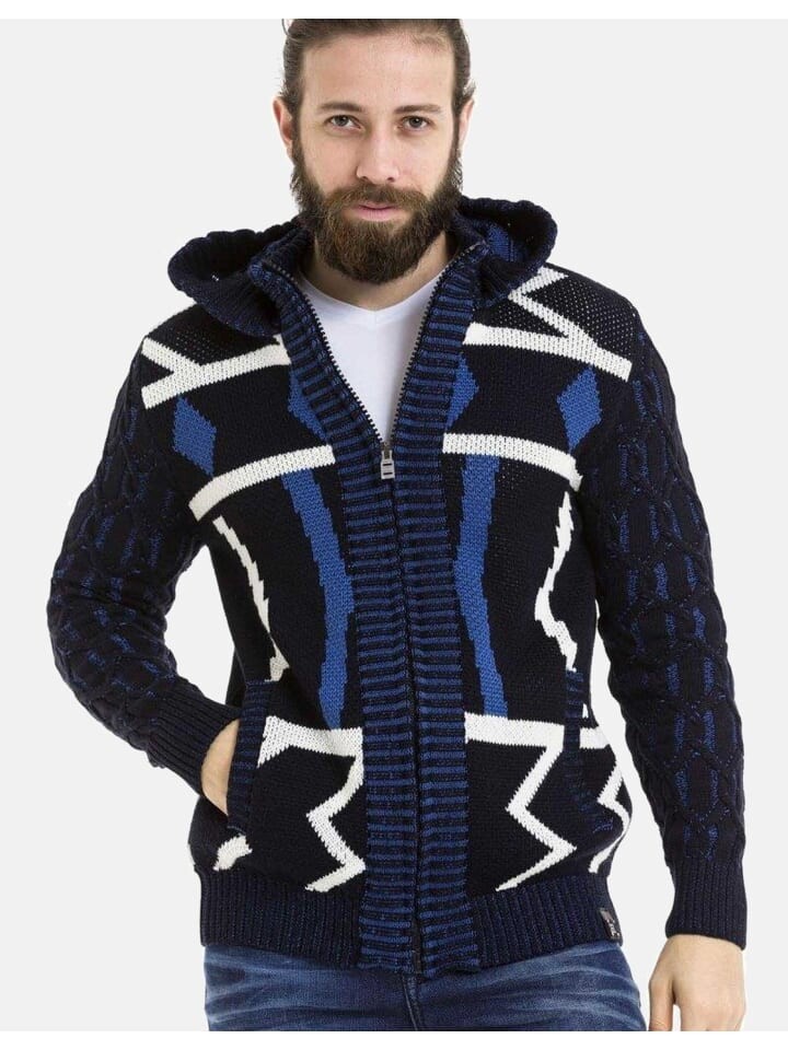 

Кардиган Cipo & Baxx Jacken, цвет NAVYBLUE