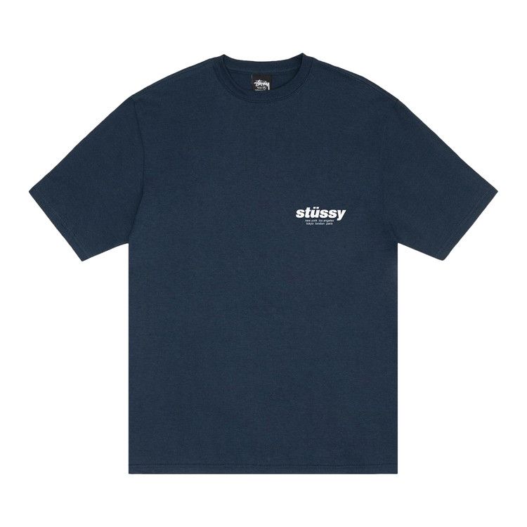 

Футболка Stussy Rollers Tee, Navy