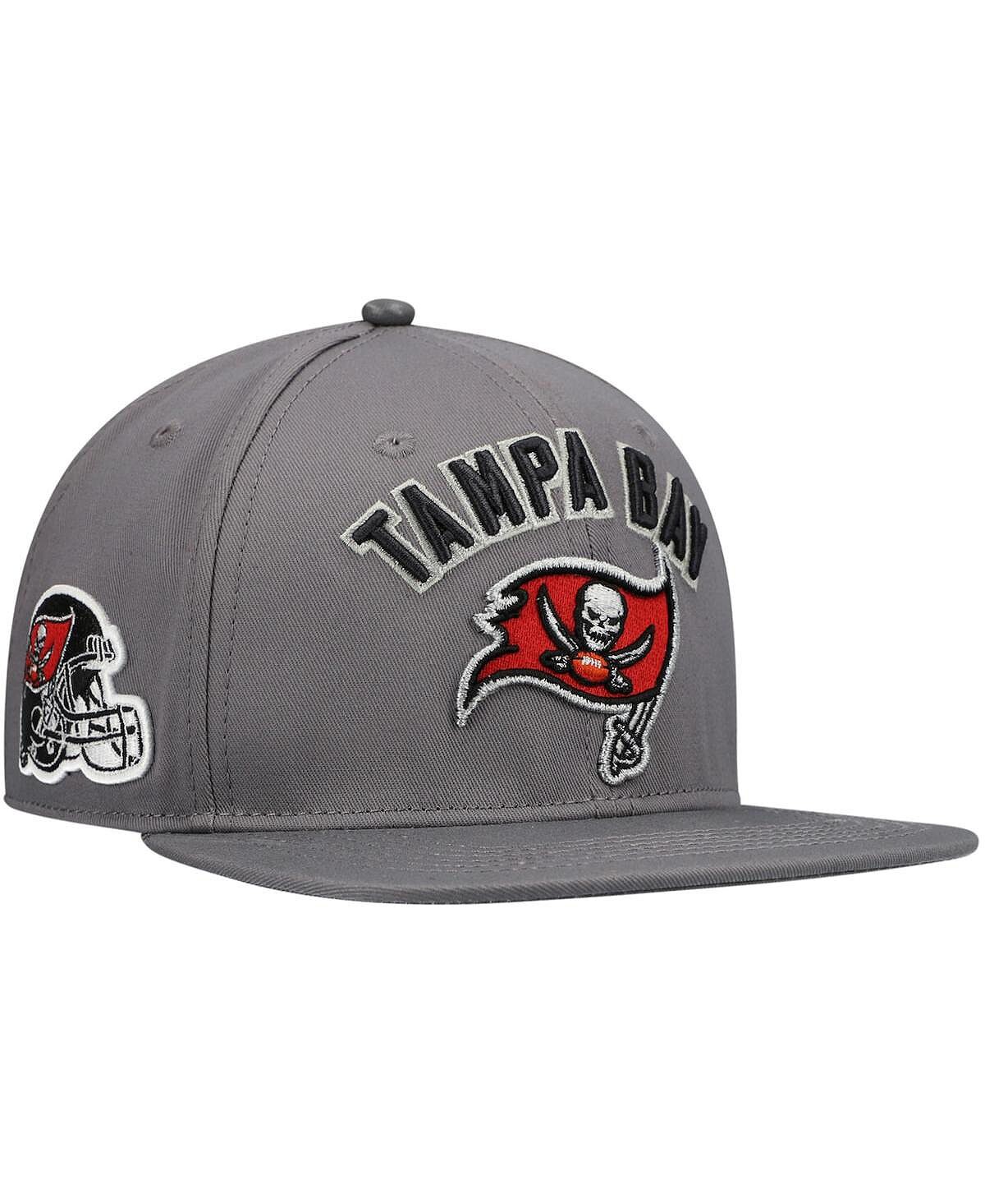 

Мужская серая бейсболка Tampa Bay Buccaneers со сложенной спинкой Pro Standard