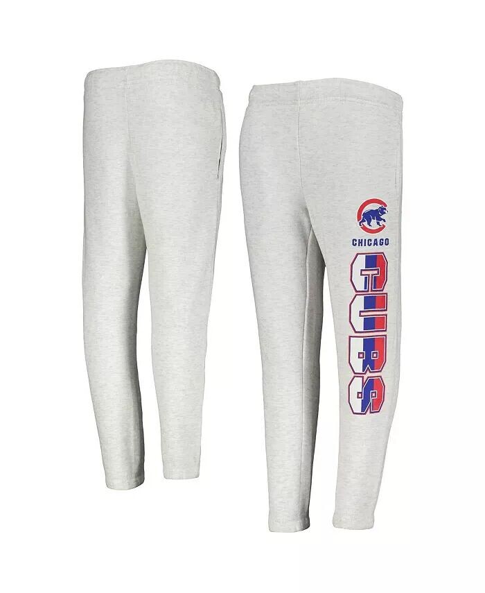 

Флисовые брюки Big Boys Ash Chicago Cubs Game Time Outerstuff