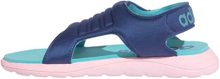 Сандалии для купания adidas Altaswim для малышей унисекс, синий/розовый — фото 3