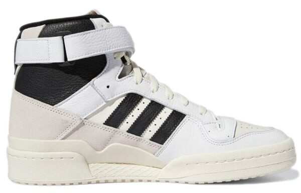 Кроссовки форум 84 высокие Adidas, белый — фото 3