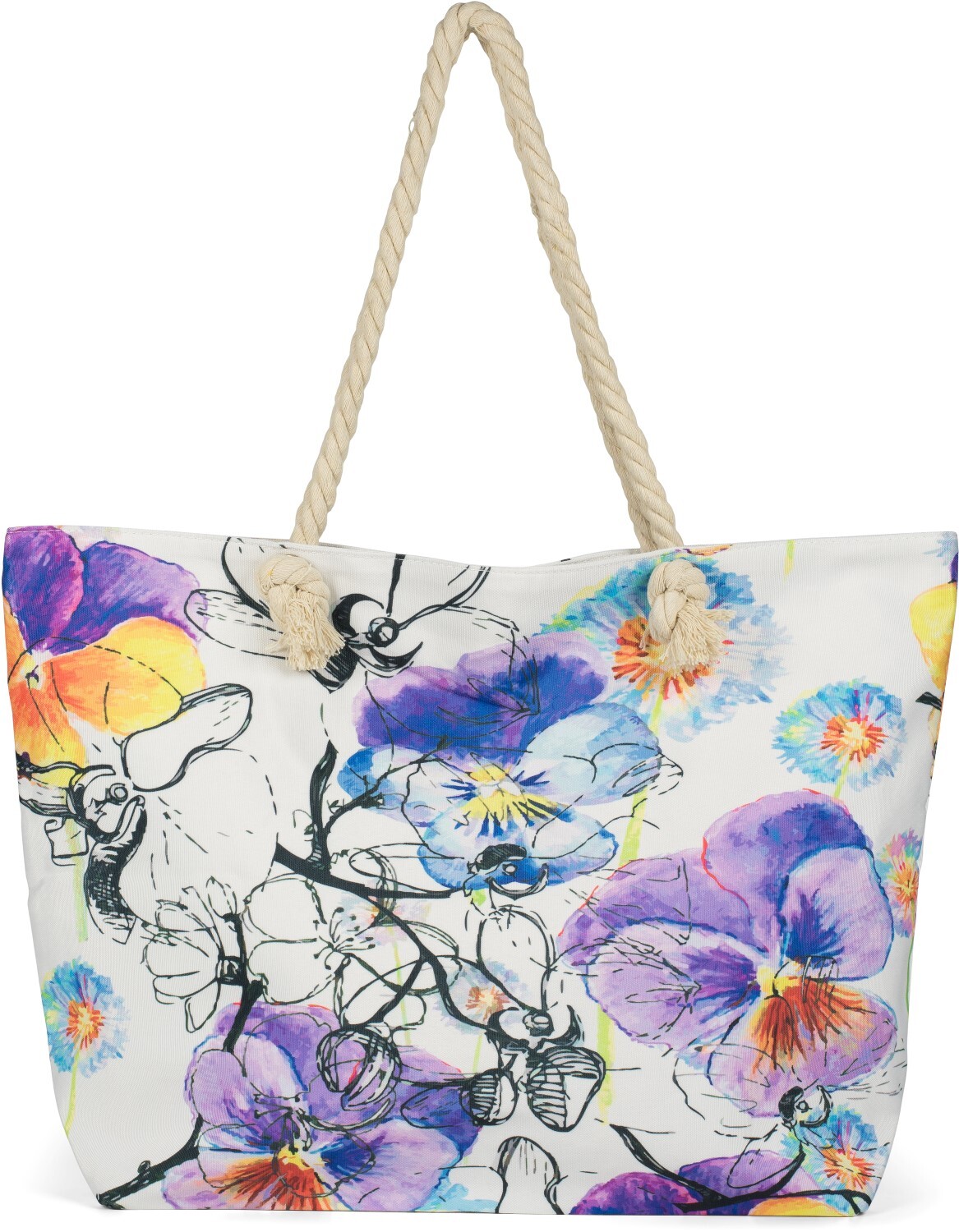 

Сумка шоппер styleBREAKER Strandtasche, белый