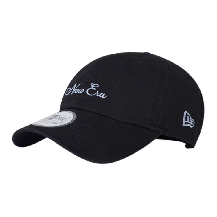 

New Era Хлопковая бейсболка унисекс черная, Black