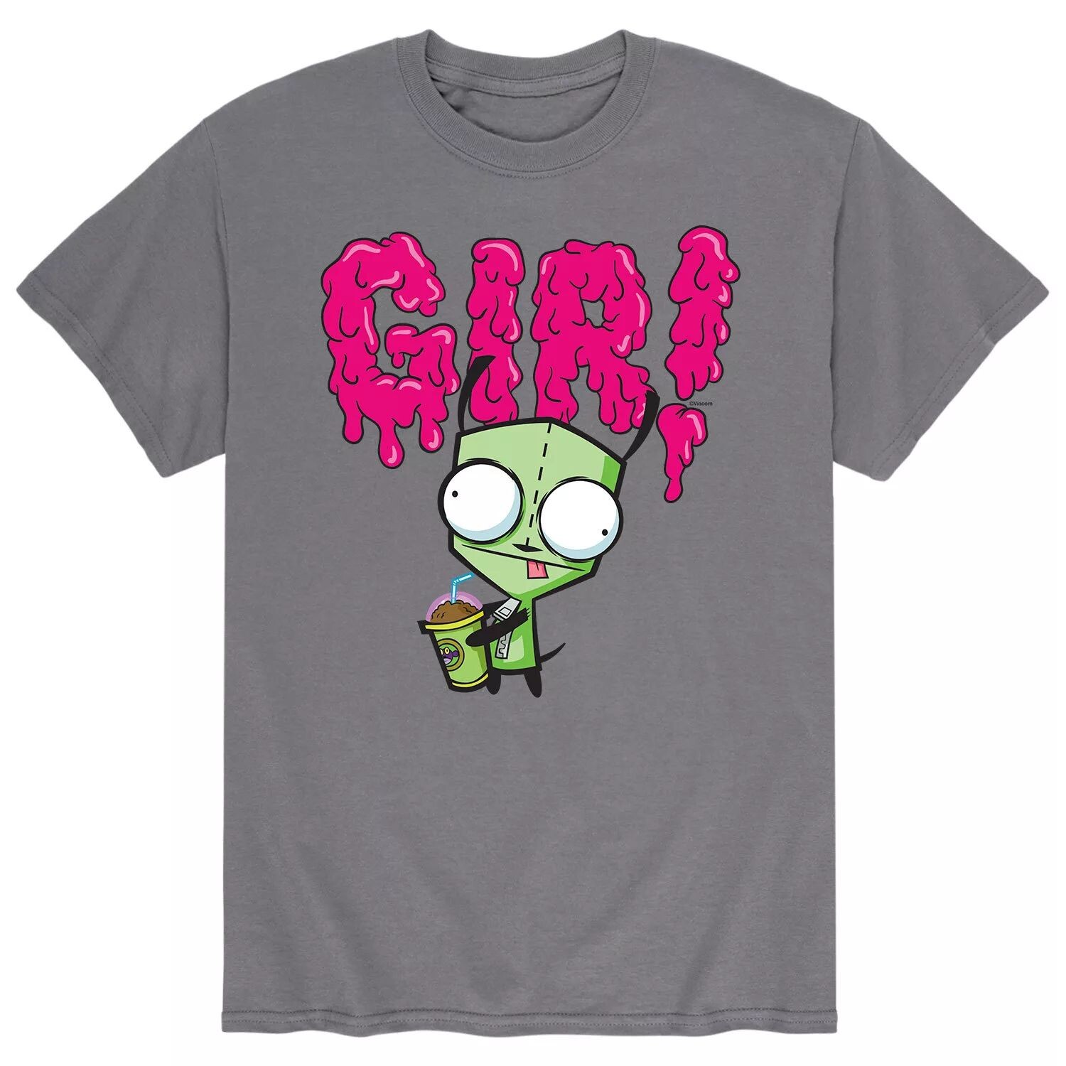 

Мужская футболка Invader Zim Gir Slime Slush Licensed Character