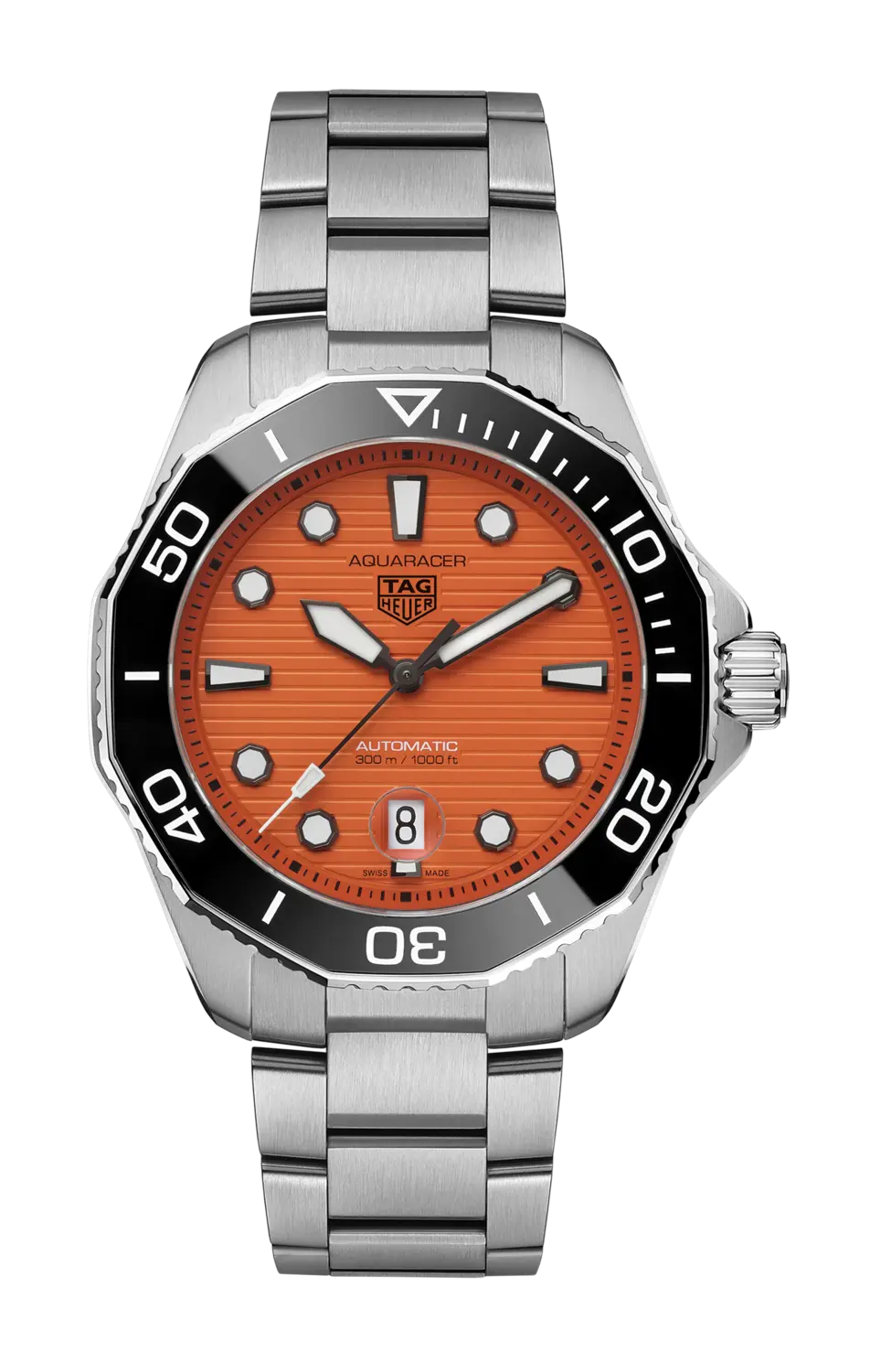 

Часы aquaracer professional 300 orange diver Tag Heuer