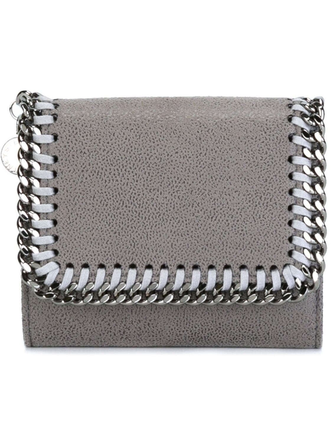 

Stella McCartney картхолдер Falabella с клапаном, серый