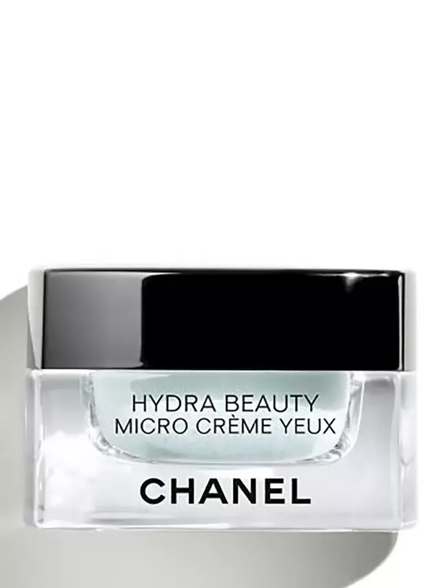 Увлажняющий крем для глаз Hydra Beauty Micro Crème Yeux Illuminating Hydrating Eye Cream в баночке, 15 г CHANEL