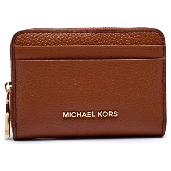 

Кожаный кошелек Michael Kors, коричневый