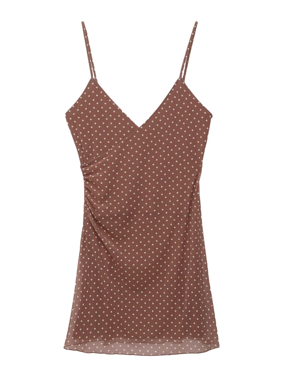 

Летнее платье Pull&Bear, коричневый