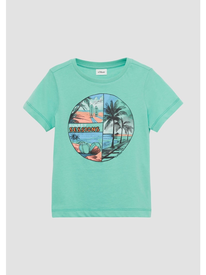 

Футболка s.Oliver, бирюзовый