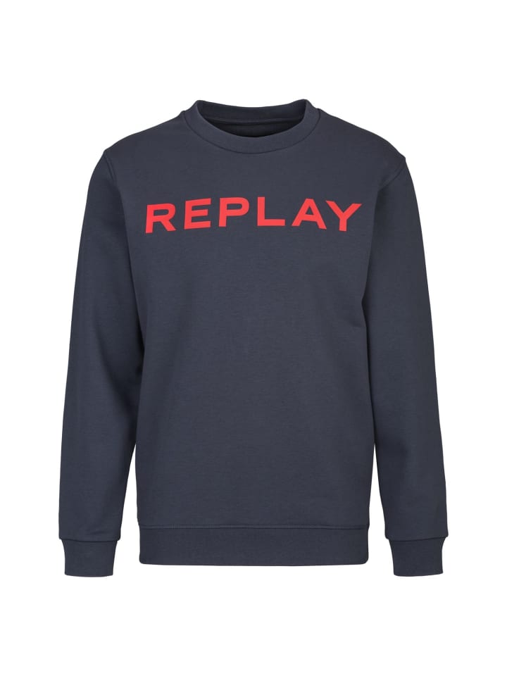 

Толстовка Replay, темно-синий