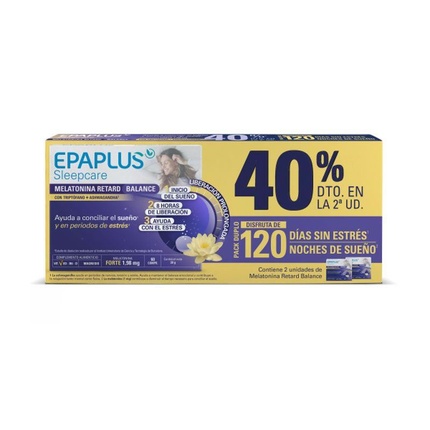 

Epaplus Sleep Melatonin Retard Balance 60 капсул – упаковка из 2 шт.