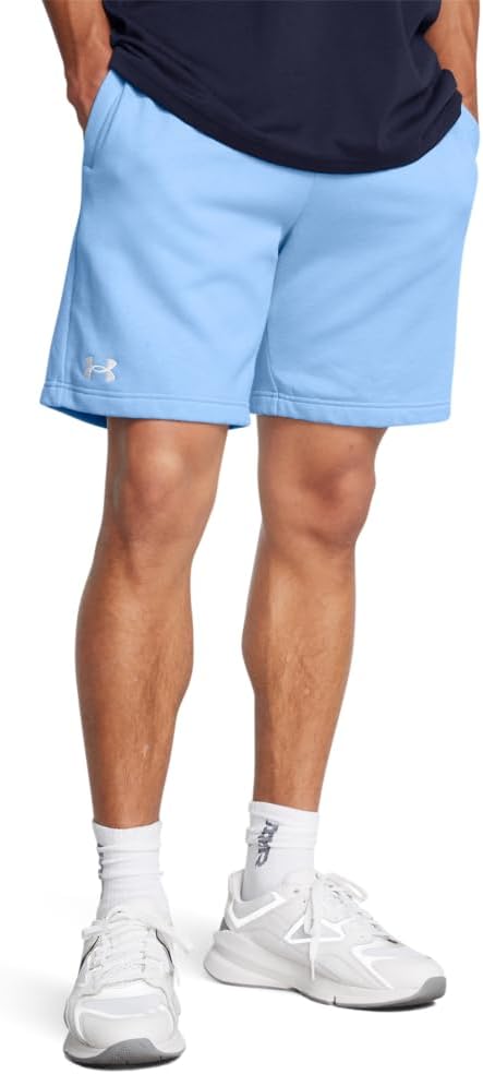 

Мужские флисовые шорты Under Armour Rival, (465) Horizon Blue/White