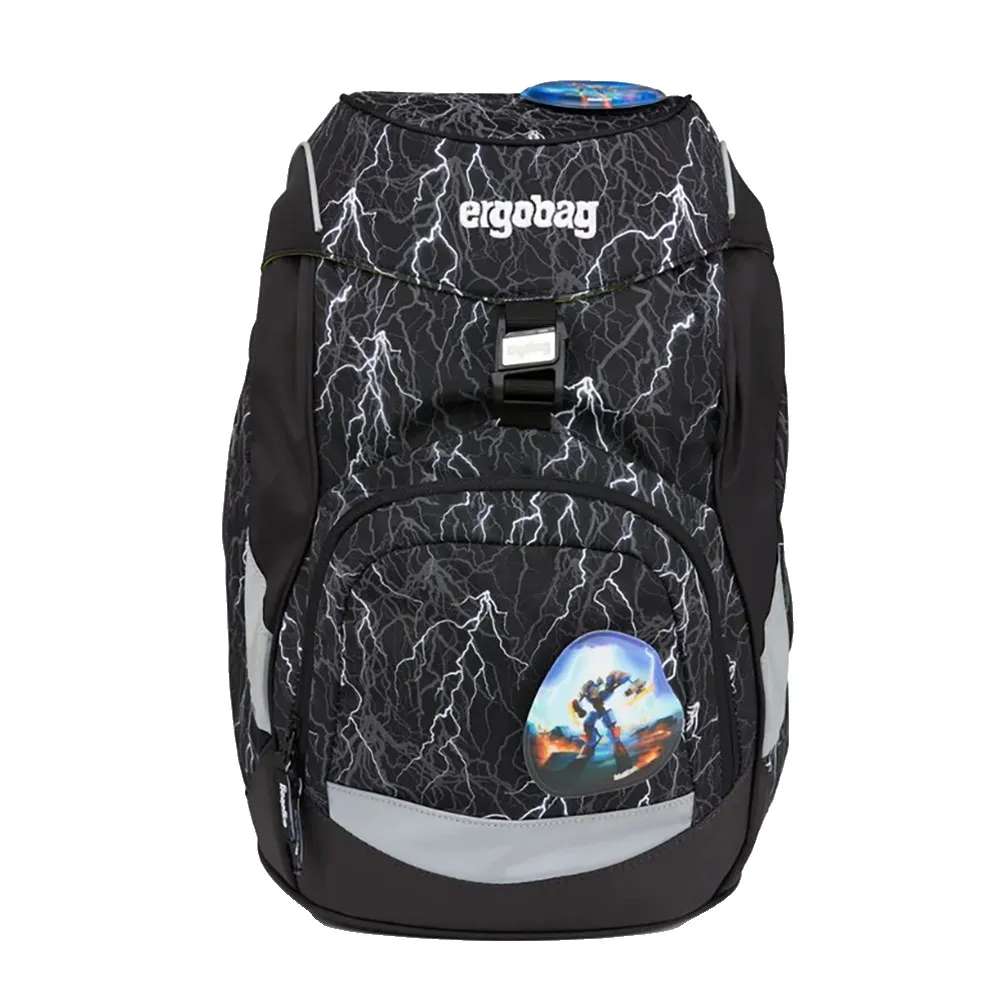 

Рюкзак Ergobag Super Reflectbear 20L, черный