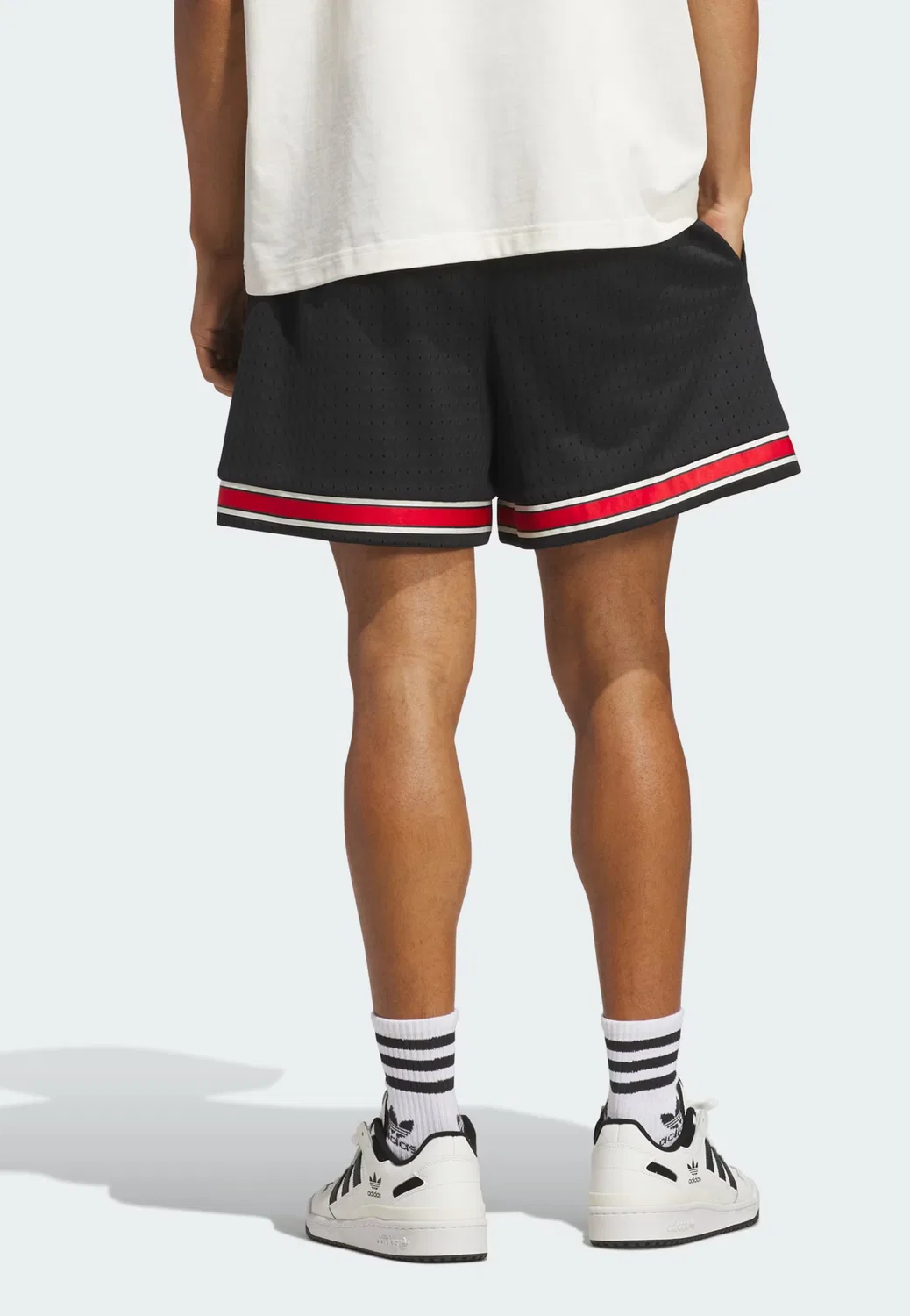 Шорты Adidas Originals свободного кроя, черные — фото 3