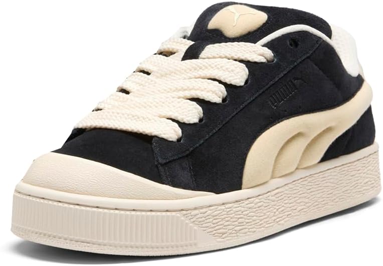 Мужские кроссовки PUMA Suede XL Crush Preserves повседневные - черные — фото 2