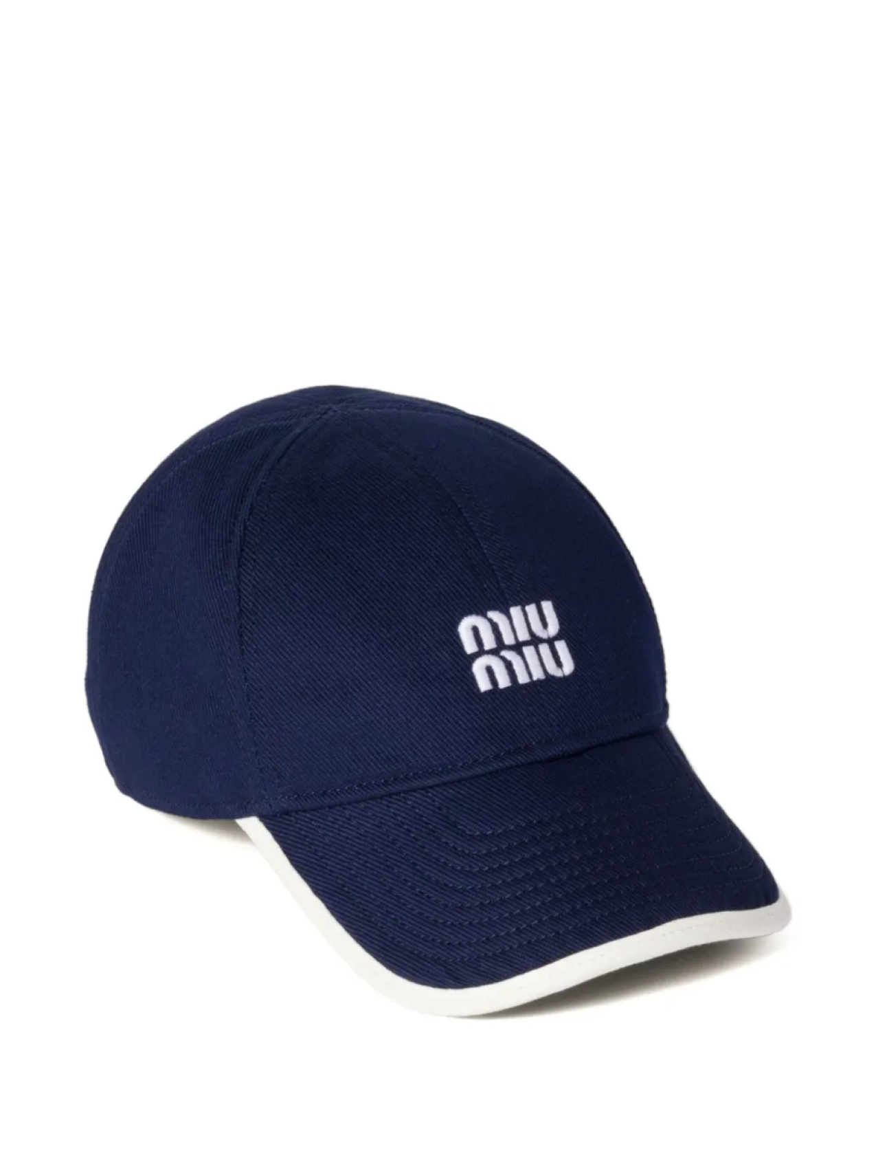 

Кепка с логотипом Drill Miu Miu, синий