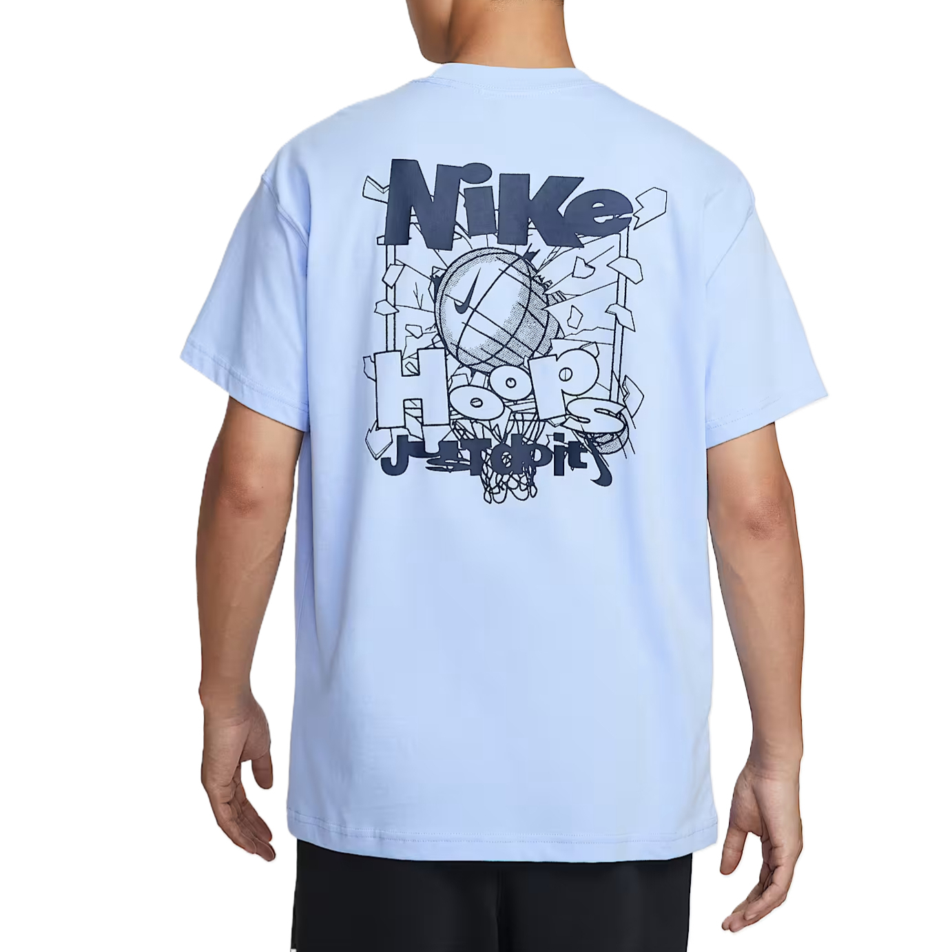 

Nike Баскетбольная майка мужская aluminum blue