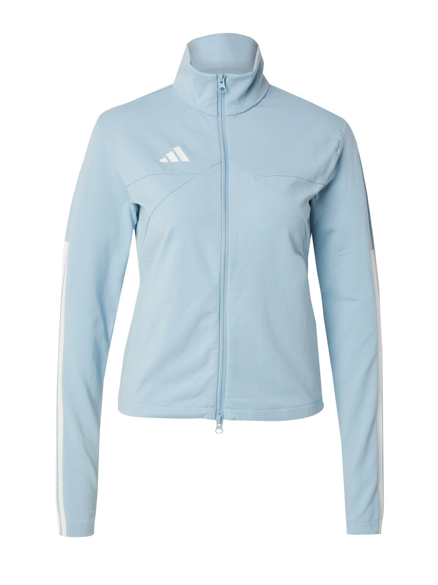 

Спортивная толстовка с капюшоном на молнии ADIDAS SPORTSWEAR TIRO, светло-синий