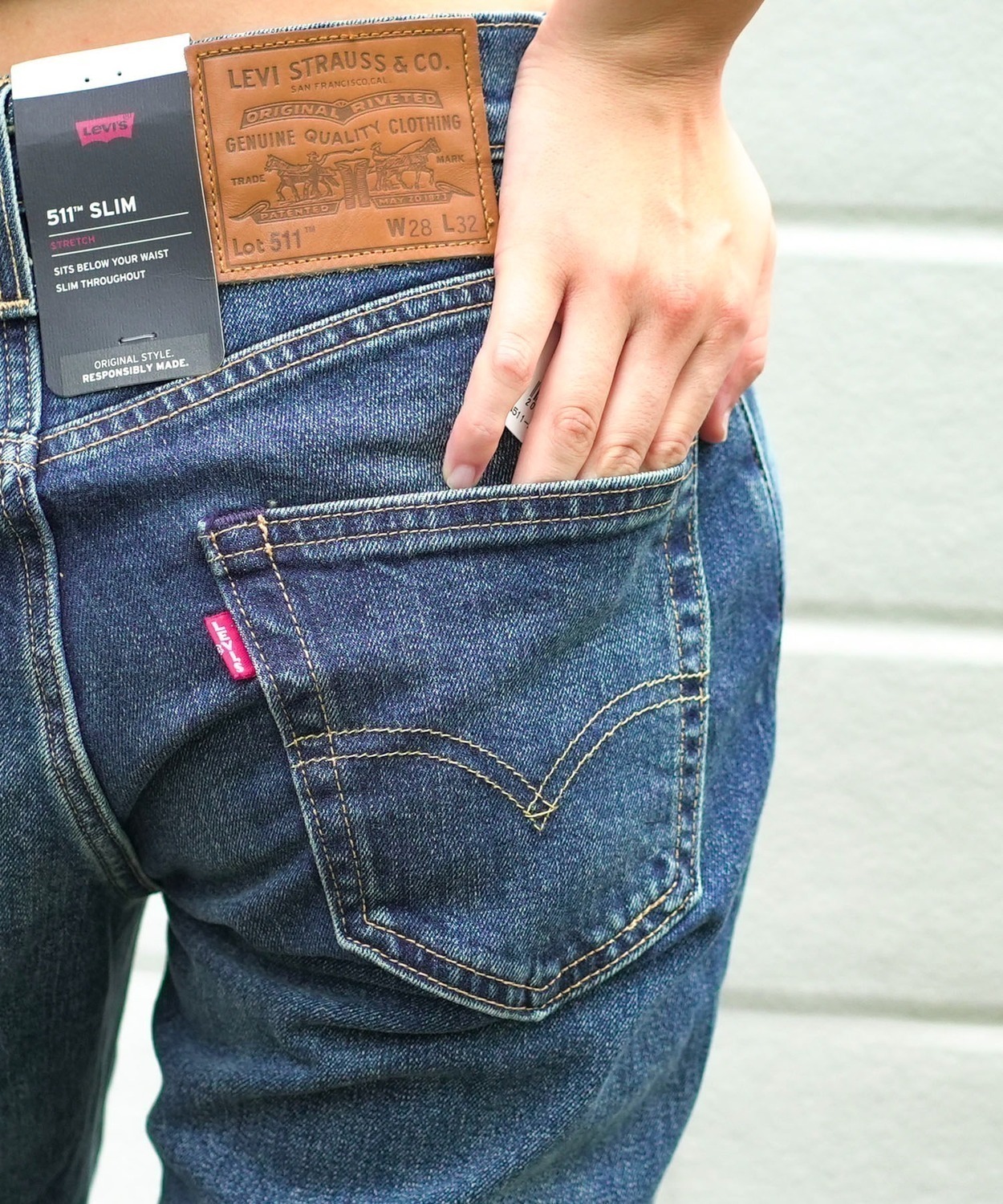 [LEVI'S] 511 Slim Straight Antique Wash