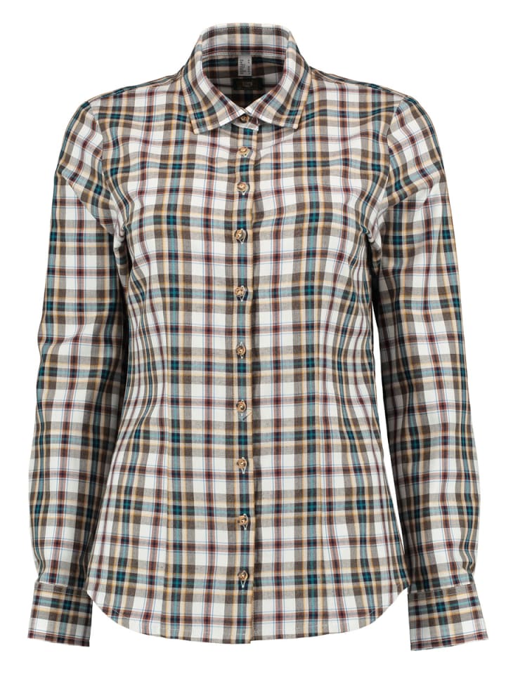 

Традиционная блузка Вимара средне-бежевого цвета OS-Trachten