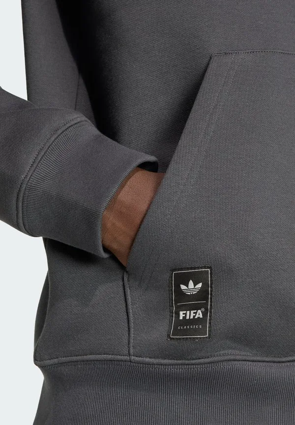 Толстовка с изображением талисмана чемпионата мира по футболу fifa 2026 Adidas Originals, Carbon — фото 4