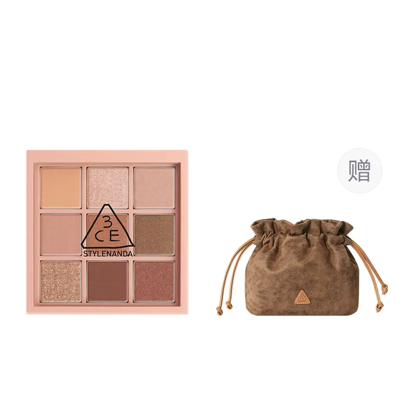 

Тени для век с девятью оттенками, легко растушевываются, создают естественный контур 3CE