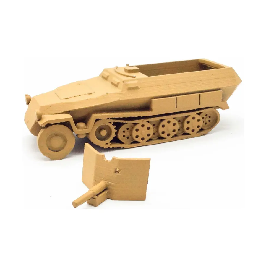 

Напечатанный на 3D-принтере Sdkfz 250 #1 времен Второй мировой войны, Miscellaneous Historical Miniatures - Loose Miniatures (28mm) (Unidentifiable Manufacturer)