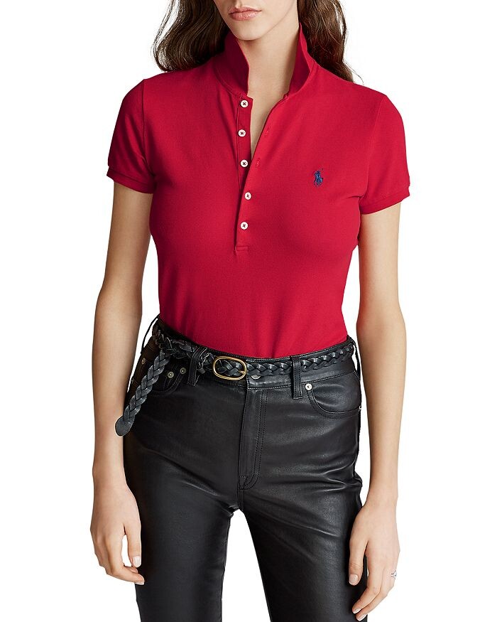 

Эластичная рубашка поло облегающего кроя Ralph Lauren