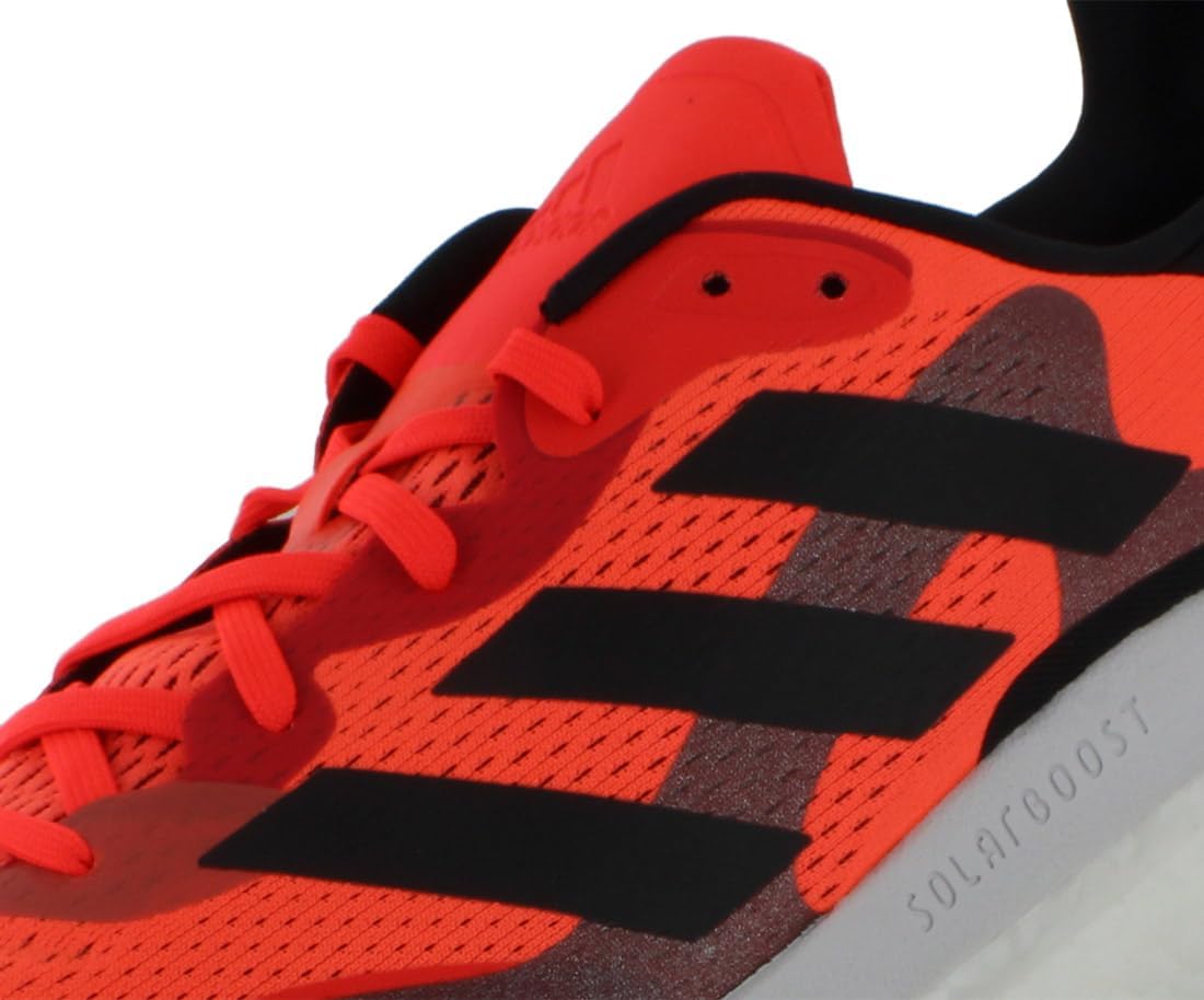 Мужские беговые кроссовки Adidas, черный/красный — фото 2