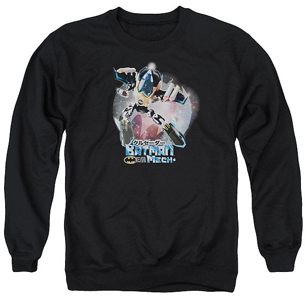 

Взрослая толстовка с круглым вырезом в стиле Бэтмена и робота Licensed Character