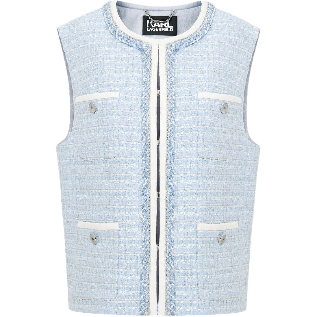 

KARL LAGERFELD SS26 Женский жилет KARL LAGERFELD / Karl Lagerfeld Jeans, синий