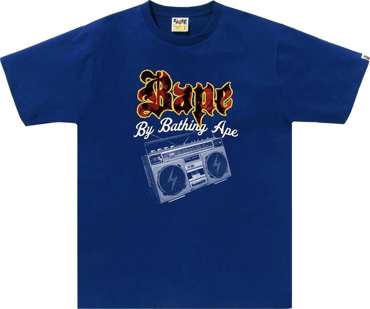 

Футболка BAPE Boombox 'Blue', синий