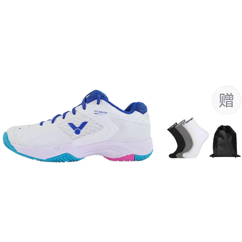 

Кроссовки VICTOR Badminton Shoes Unisex Low-top, белый/синий