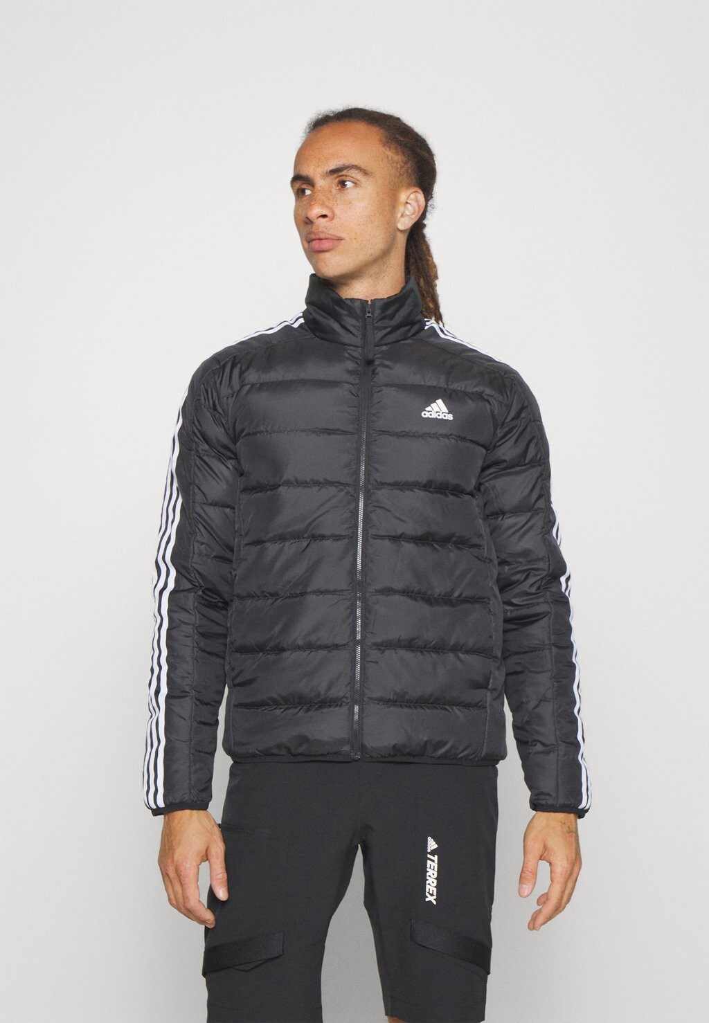 

Пуховик Adidas LITE, цвет Black, Серый, Пуховик Adidas LITE, цвет Black