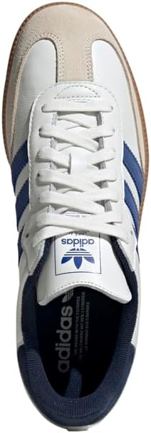 Мужские кроссовки adidas Originals Samba OG, белый/синий — фото 3