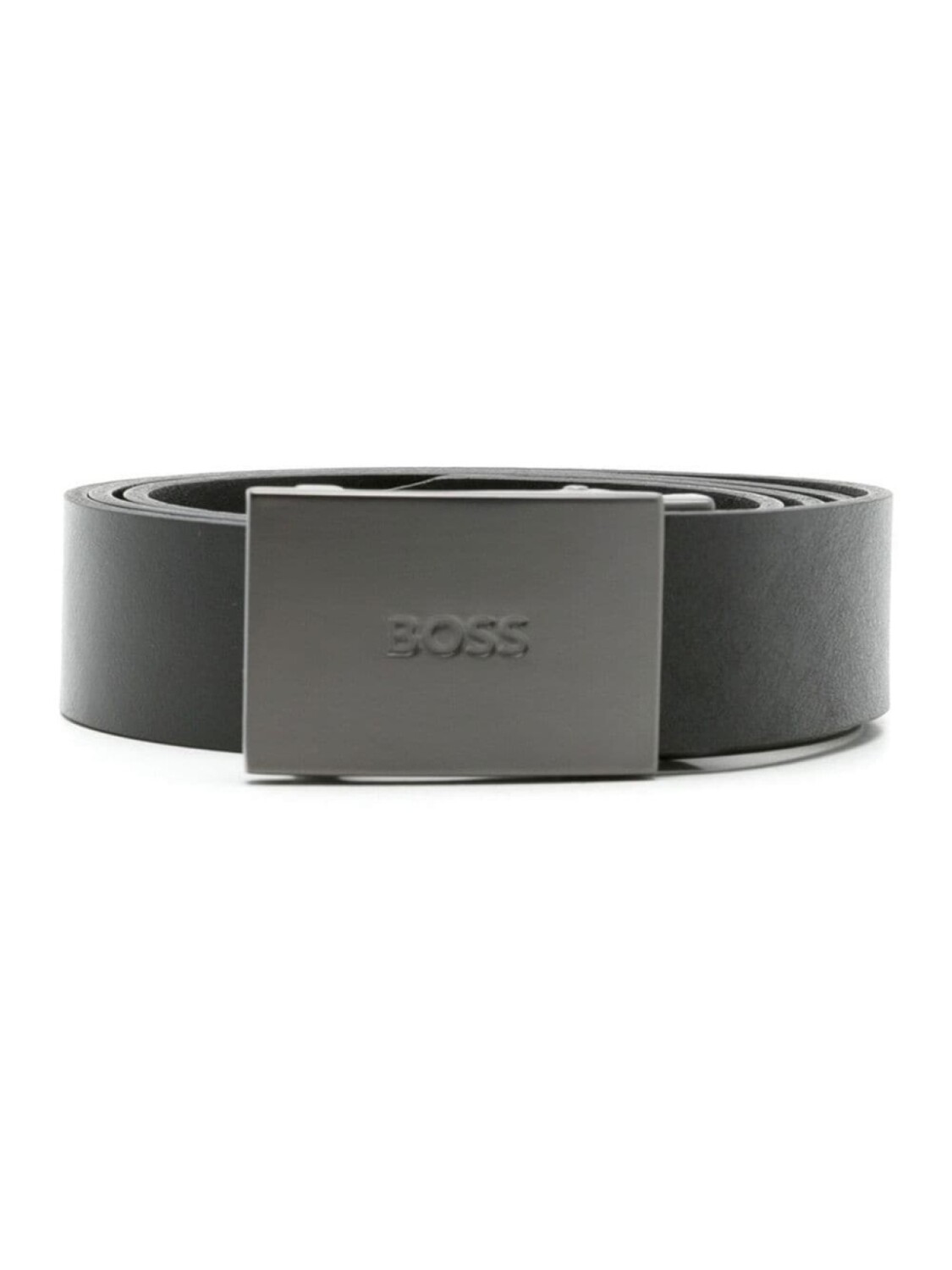 

Ремень с логотипом BOSS, черный