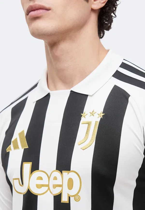Футболка с длинным рукавом Juventus 26/27 home longsleeve club wear Adidas Performance, белый/черный — фото 2