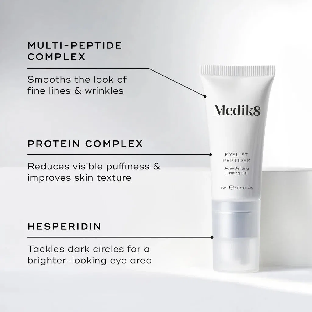 Антивозрастной укрепляющий гель для глаз «Eyelift Peptides» от Medik8 Medik8 — фото 3