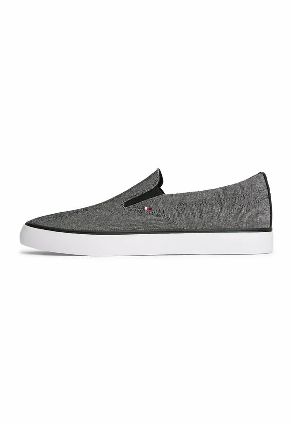 Кроссовки из жаккардовой ткани шамбре Tommy Hilfiger, Black