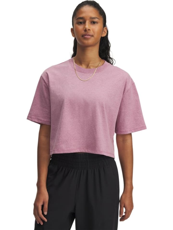 

Спортивная футболка Rival T-Shirt розового цвета Under Armour