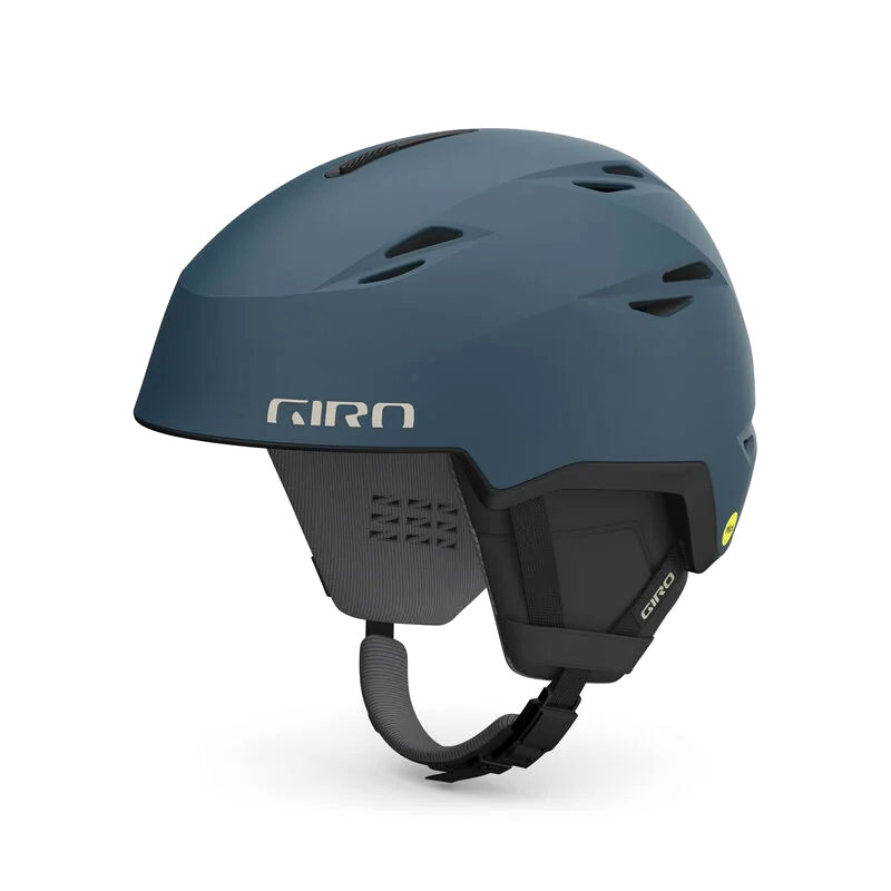 

Горнолыжный шлем GIRO, Matte grey with blue co-brand