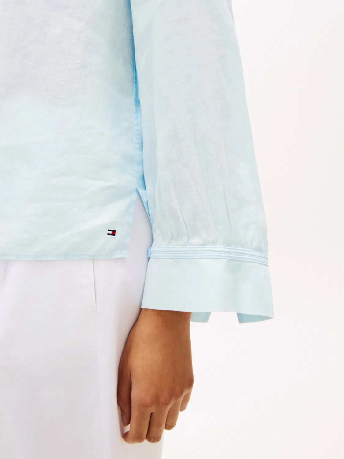 Блузка 'ESS' Tommy Hilfiger, Navy/Sky Blue — фото 2