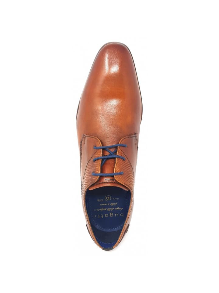 Туфли на шнуровке bugatti shoes Business Schuh City Morino, коричневый — фото 2