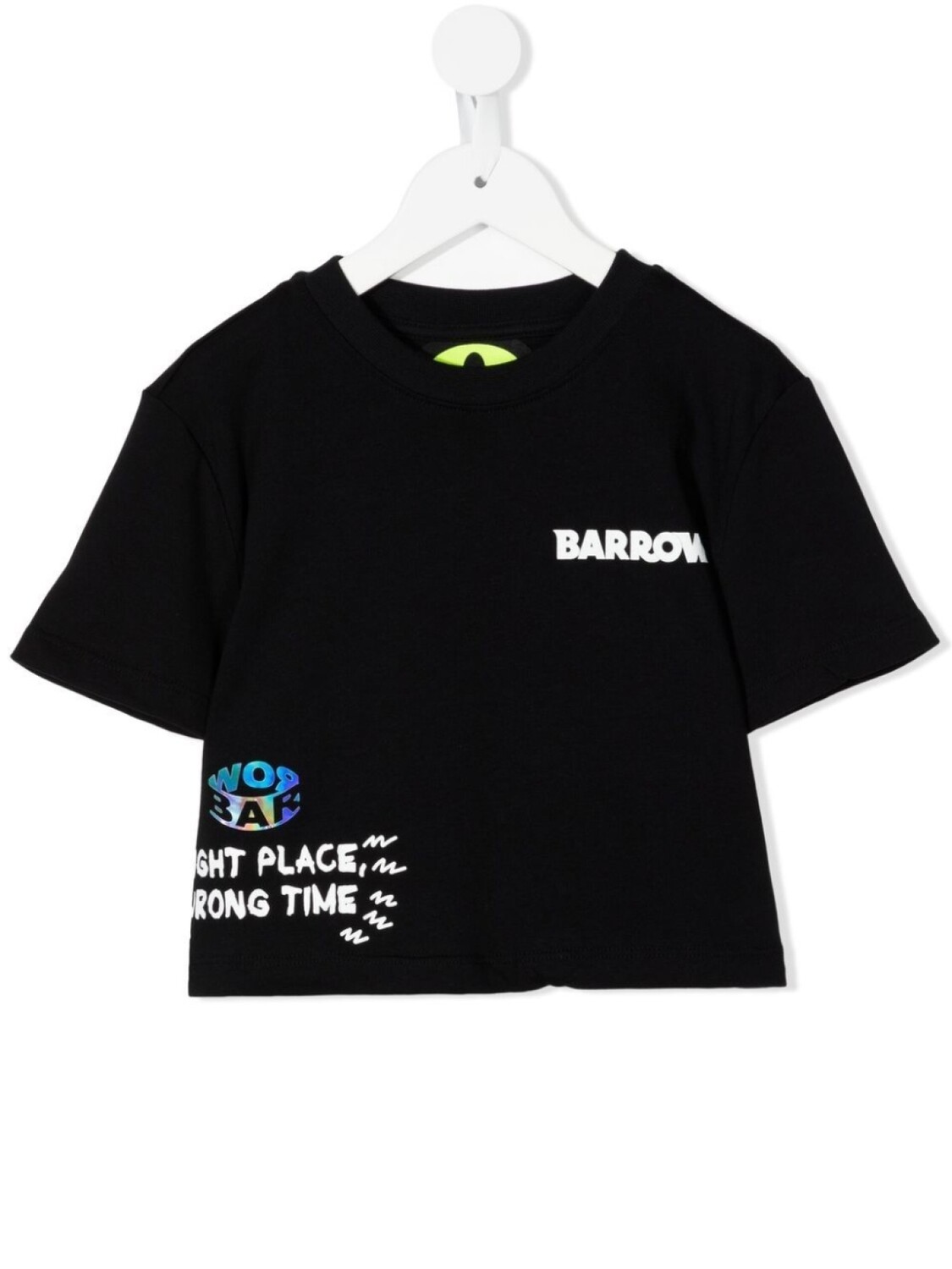 

Barrow укороченная футболка с логотипом, черный