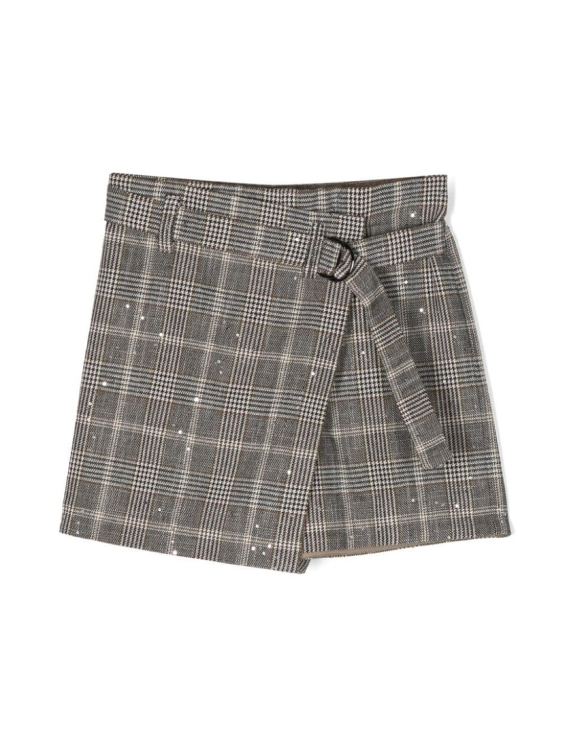 

Brunello Cucinelli Kids шорты с пайетками, серый