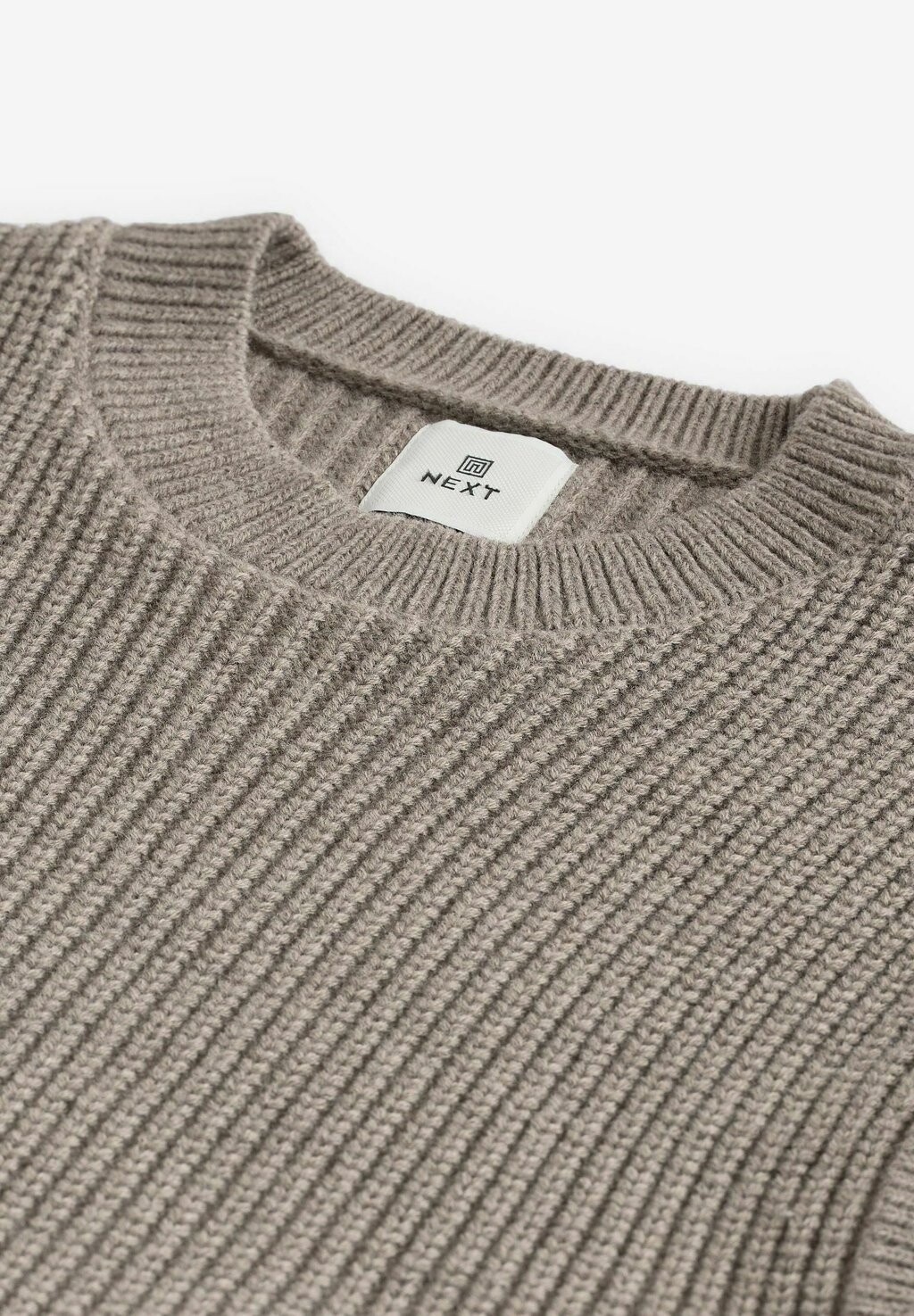 

Джемпер CREW NECK REGULAR FIT TEXTURE Next, темно-серый
